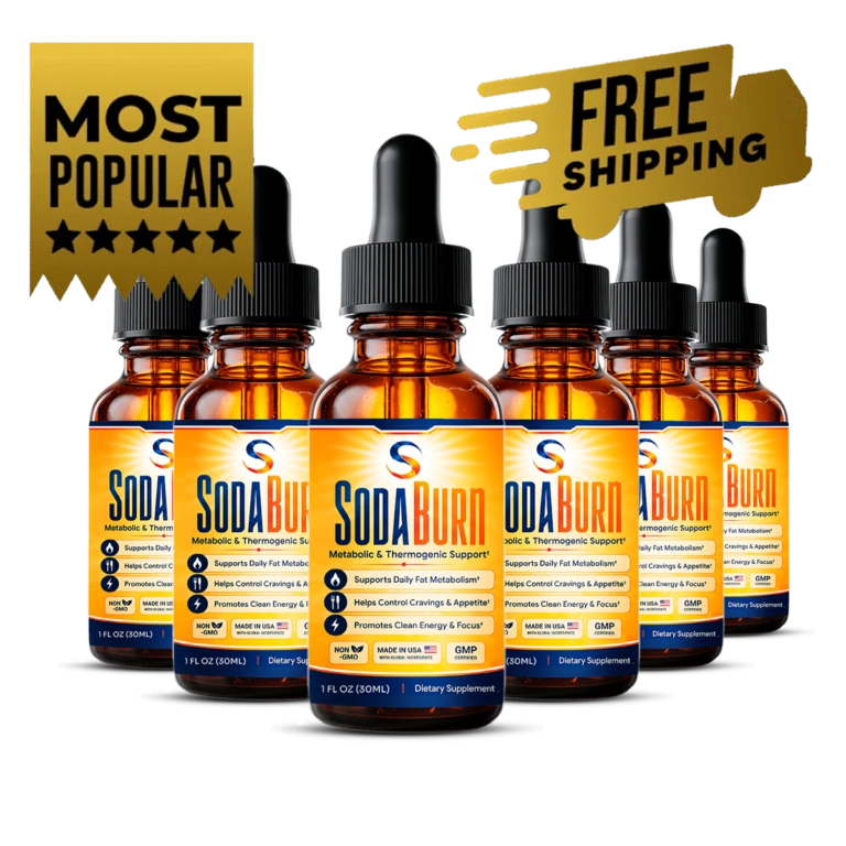 SodaBurn 6 BOTTLES